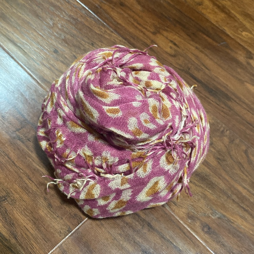 CHAN LUU CASHMERE SILK FRINGE SCARF